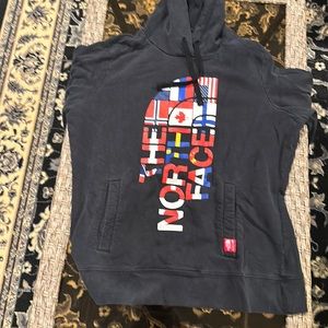 Northface Flag Hooded Sweater (M)